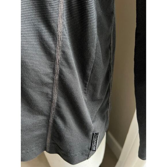 Men's Columbia Titanium gray athleticwear quarterzip shirt size L - Picture 4 of 6